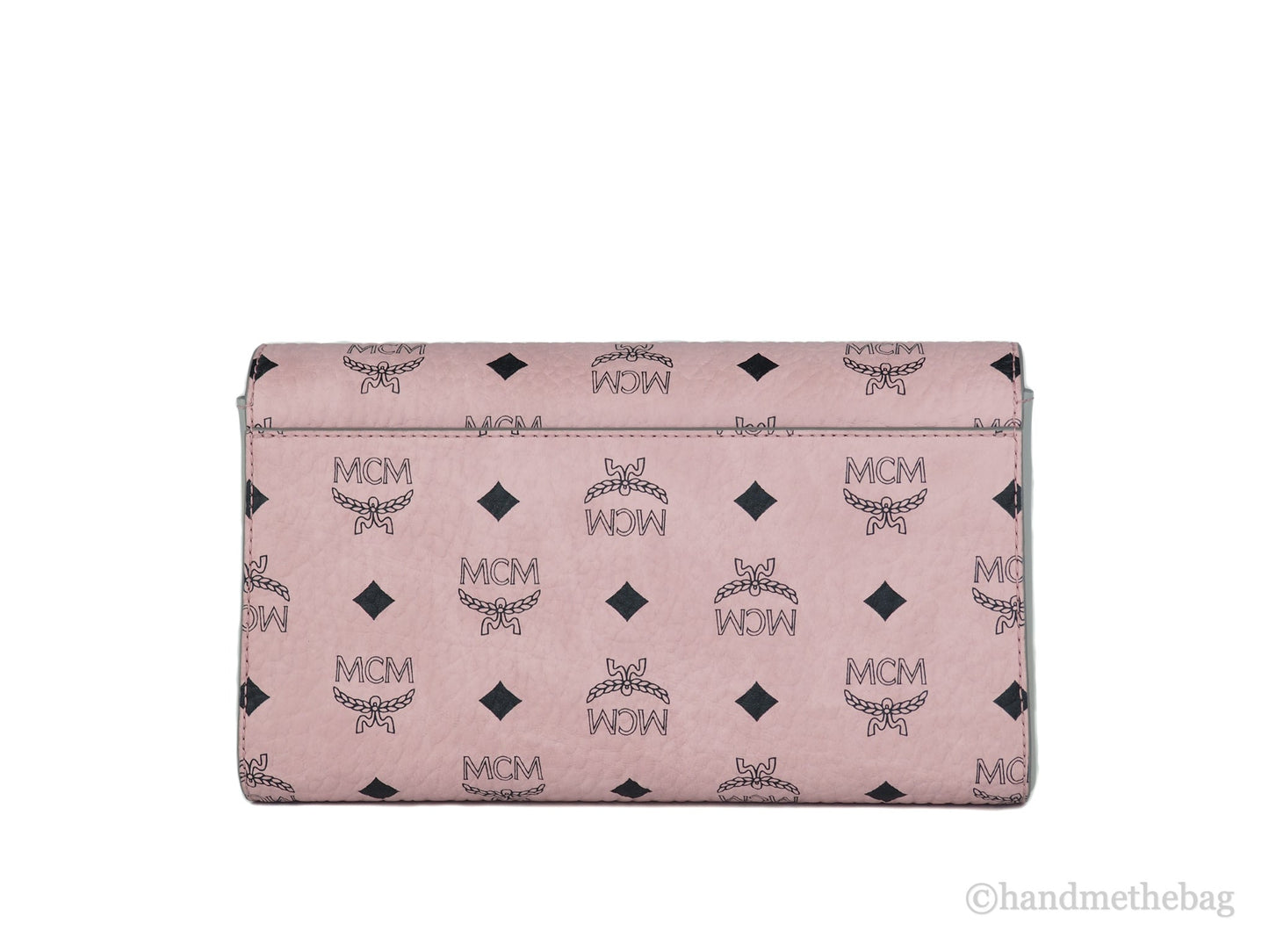MCM Medium Soft Leather Clutch Crossbody Bag